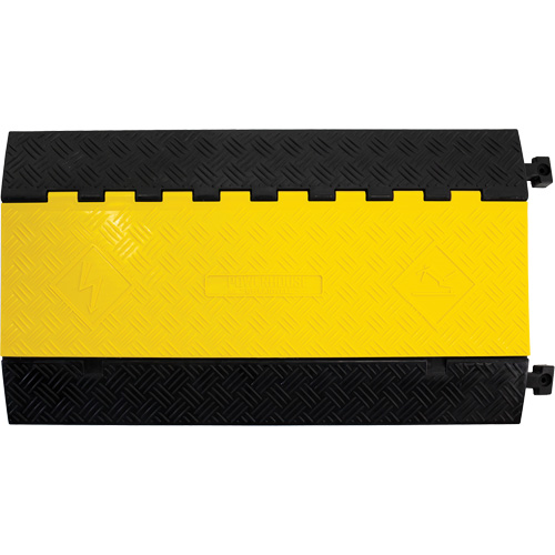 Protecteur de c&acirc;ble de s&eacute;rie moyenne Powerhouse, 5 canaux, 36" lo x 19,63" la x 2,25" h Cantin et fils