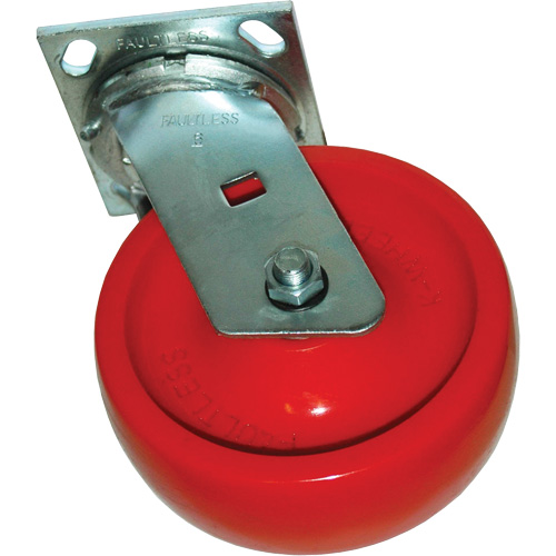 Roulette pivotante pour chariot &agrave; bascule Cantin et fils