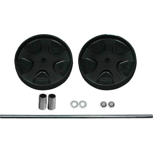Janitor Cart Wheel & Axle Kit Cantin et fils