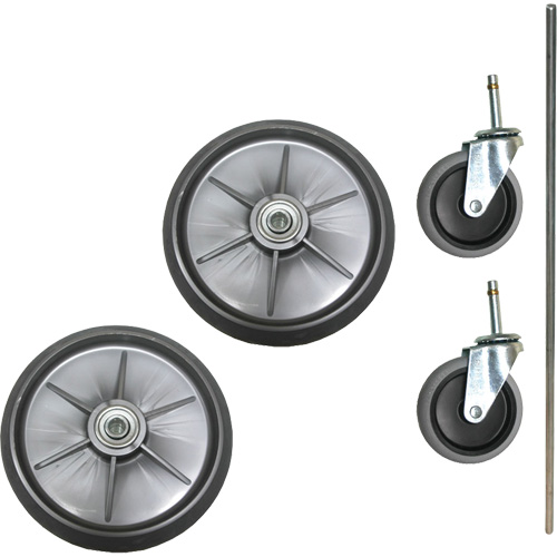 Housekeeping Cart Ball Bearing Wheel & Caster Kit Cantin et fils