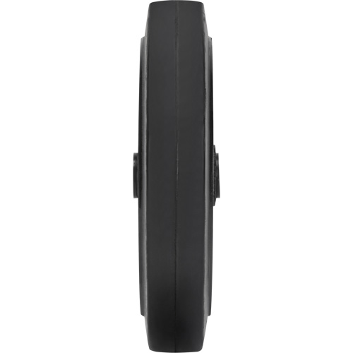 Mold-On Rubber Wheel, 10" (254 mm) Dia. x 2" (50.8 mm) W, 948 lbs. (430 kg) Capacity Cantin et fils