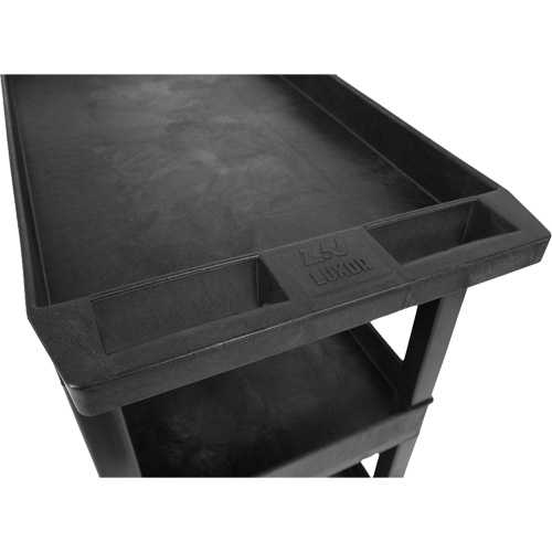 Tub Cart, 3 Tiers, 35-1/4" x 36-1/4" x 18", 300 lbs. Capacity Cantin et fils