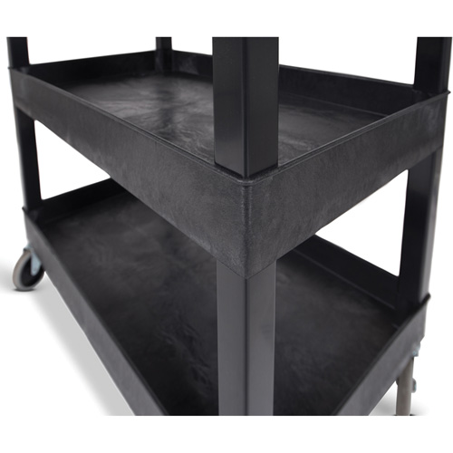 Tub Cart, 3 Tiers, 35-1/4" x 36-1/4" x 18", 300 lbs. Capacity Cantin et fils