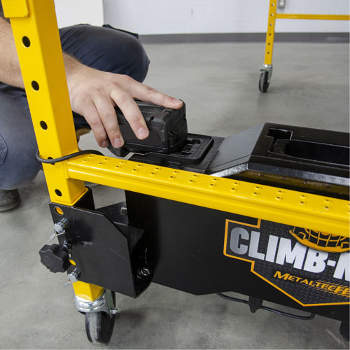 Syst&egrave;me de motorisation pour &eacute;chafaudage Climb-N-Go Cantin et fils