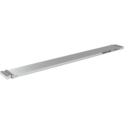 Planche de travail t&eacute;lescopique, 204" la x 12" pr, Capacit&eacute; de 250 lb, D&eacute;mont&eacute; Cantin et fils