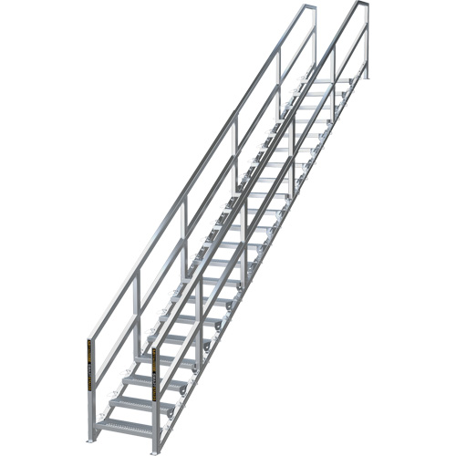 Syst&egrave;me d'escalier modulaire pour la construction de 17-21 marches SmartStairs, 157-1/2" ha Cantin et fils