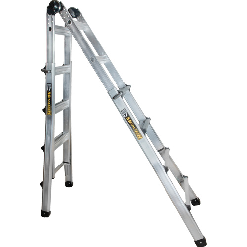 &eacute;chelle t&eacute;lescopique multifonction, Aluminium, 300 lb, CSA calibre 1A Cantin et fils