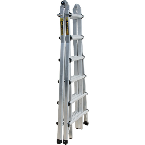 Telescoping Multi-Position Ladder, Aluminum, 300 lbs. Cantin et fils