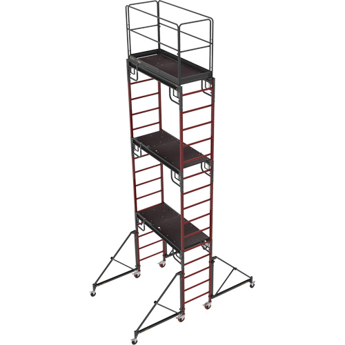 Ensemble de stabilisateurs universels avec roues Cantin et fils