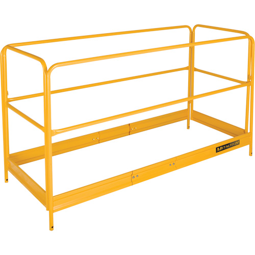 Trousse de garde-corps pour &eacute;chafaud Jobsite Series, 29-1/4" p x 44-1/2" h Cantin et fils