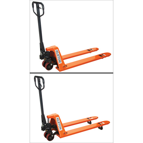 Low Profile Hydraulic Pallet Trucks, 48" L x 20.5" W, 3300 lbs. Cap. Cantin et fils