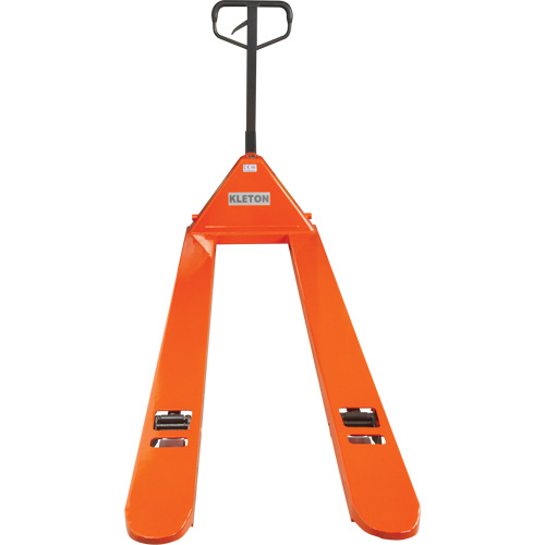 8' Long Fork Hydraulic Pallet Trucks, 96" L x 27" W, 4400 lbs. Capacity Cantin et fils