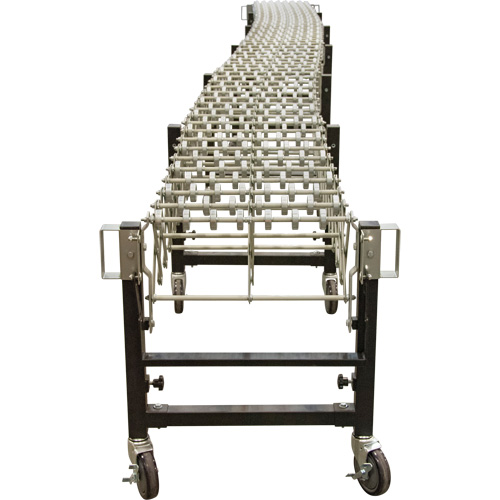 Convoyeur extensible, 23" la x 24' lo, Capacit&eacute; de 200 lb par pi lin. Cantin et fils