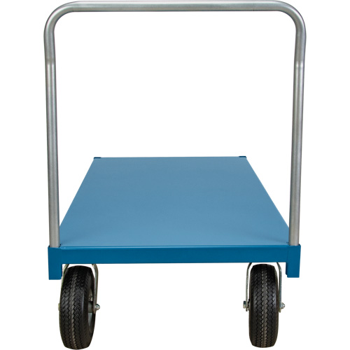  Chariot &agrave; plateforme pour l'ext&eacute;rieur, 48" lo x 30" la x Capacit&eacute; 1200 lb, Roues en Anticrevaison Cantin et fils