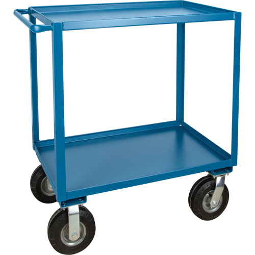  Chariot &agrave; tablettes pour l'ext&eacute;rieur, 2 Tiers, 24" la x 39" h x 39" p, Capacit&eacute; 1200 lb Cantin et fils