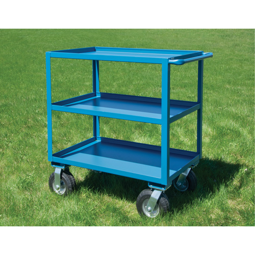  Chariot &agrave; tablettes pour l'ext&eacute;rieur, 3 Tiers, 18" la x 39" h x 33" p, Capacit&eacute; 1200 lb Cantin et fils