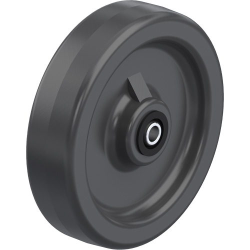 Solid Black Phenolic Wheels Cantin et fils