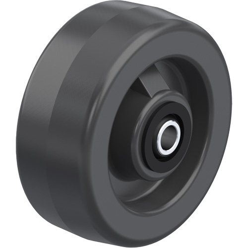 Solid Black Phenolic Wheels Cantin et fils