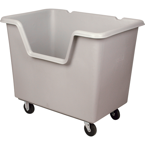 Chariot-caisse Starcart &agrave; c&ocirc;t&eacute; ouvert, Poly&eacute;thyl&egrave;ne, 46" lo x 31" la x 49" h, Volume 24 pi³, Capacit&eacute; 900 lb Cantin et fils