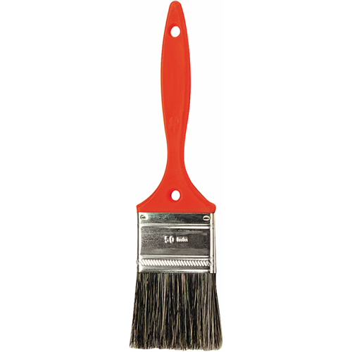 Go Paint Brush, Natural Bristles, Plastic Handle, 1" Width Cantin et fils