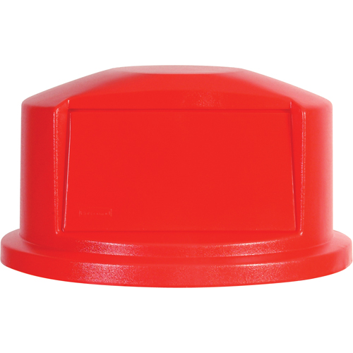 Couvercles ronds Brute, Couvercle bomb&eacute;, Plastique/Poly&eacute;thyl&egrave;ne, Convient aux contenants 22" dia. Cantin et fils