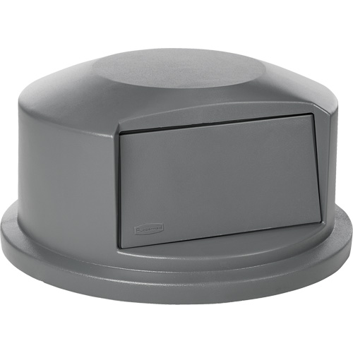 Couvercles ronds Brute, Couvercle bomb&eacute;, Plastique/Poly&eacute;thyl&egrave;ne, Convient aux contenants 24" dia. Cantin et fils