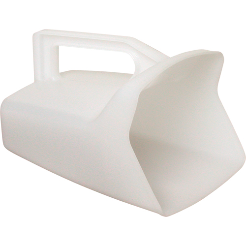 Scoop, Plastic, White, 64 oz. Cantin et fils