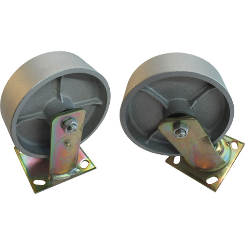 Steel Self-Dumping Hoppers - Caster Sets For Hoppers Cantin et fils