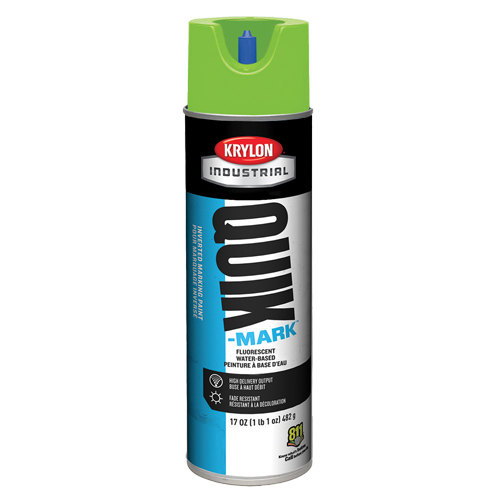 Industrial Quik-Mark Water-Based Inverted Marking Paint, 17 oz., Aerosol Can Cantin et fils