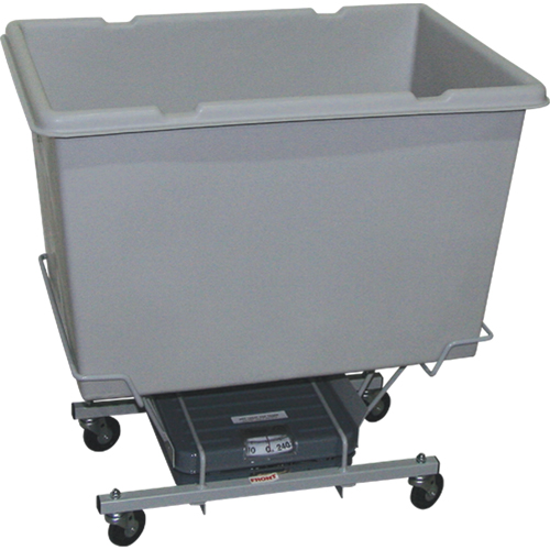 Chariots &agrave; balance, Poly&eacute;thyl&egrave;ne, 33" lo x 23" la x 33" h, Volume 7 pi³, Capacit&eacute; 250 lb Cantin et fils