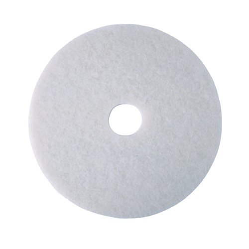 Tampon de polissage pour planchers, 17", Polissage, Blanc Cantin et fils