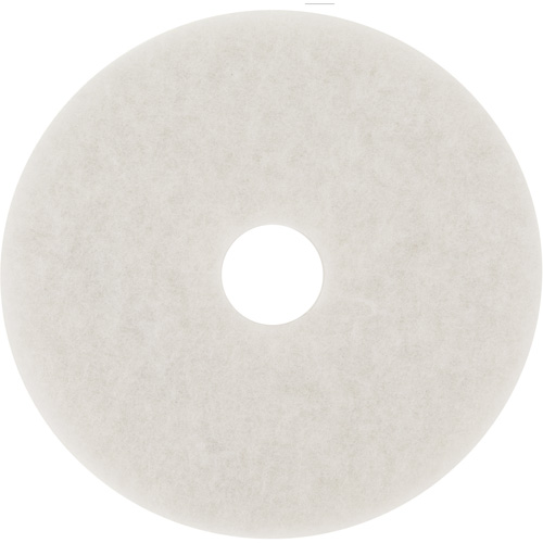 Tampon de polissage pour planchers, 19", Polissage, Blanc Cantin et fils