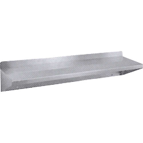 Tablettes, Acier inoxydable, 18" la x 5" p Cantin et fils