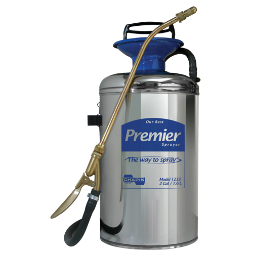 Premier Series Pro Sprayer, 2 gal. (7.6 L), Stainless Steel, 12" Wand Cantin et fils