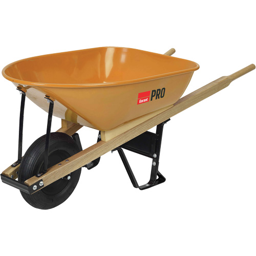 Pro Heavy-Duty Wheelbarrow, 6 cu. ft., Steel Tray Cantin et fils