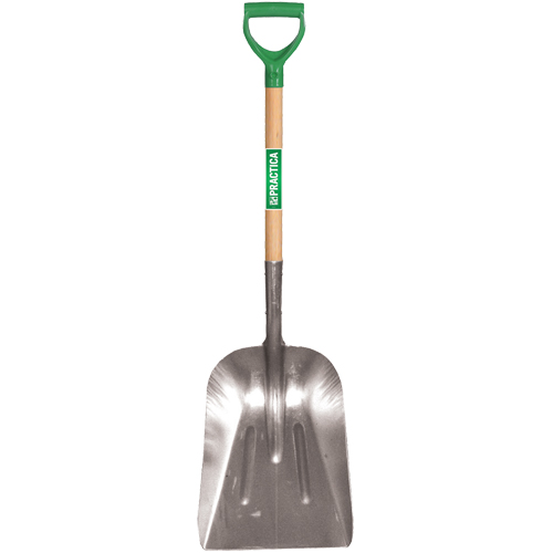 Pelle creuse, Bois, Lame Aluminium, Manche Prise en D, 29" Longueur Cantin et fils