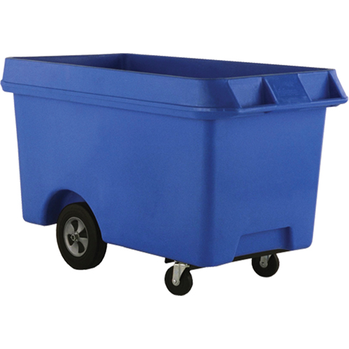 Chariots Starcart robustes, Poly&eacute;thyl&egrave;ne, 60" lo x 31,5" la x 35,5" h, Volume 24 pi³, Capacit&eacute; 1000 lb Cantin et fils