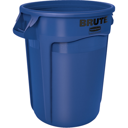 Contenants ronds Brute, Vrac, Poly&eacute;thyl&egrave;ne, 32 gal. US Cantin et fils