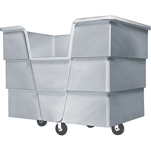 Chariot Starcart jumbo, Poly&eacute;thyl&egrave;ne, 65" lo x 45" la x 54" h, Volume 60 pi³, Capacit&eacute; 1500 lb Cantin et fils
