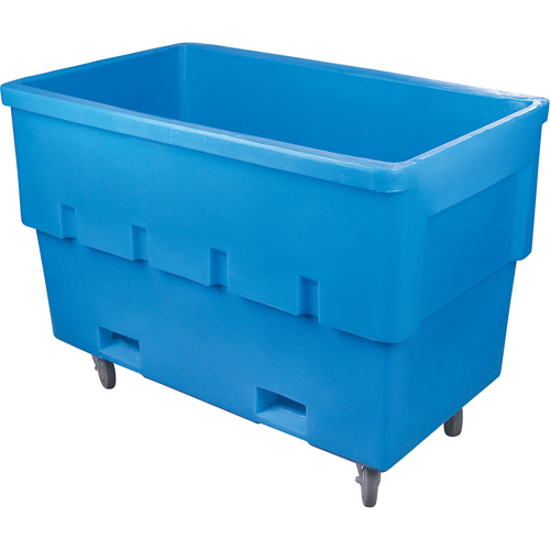 Double Walled Box Trucks, Polyethylene, 53" L x 28-1/4" W x 37" H, 22 cu. ft. Volume, 500 lbs. Capacity Cantin et fils