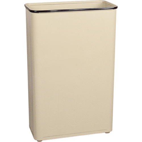 Rectangular Waste Basket, 96 Quarts, Steel Cantin et fils
