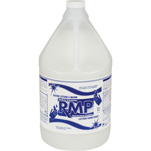 Perlux White Hand Soap, Liquid, 4 L, Scented Cantin et fils