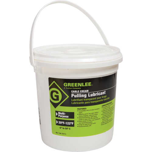 Cable Cream Pulling Lubricant, Bucket Cantin et fils