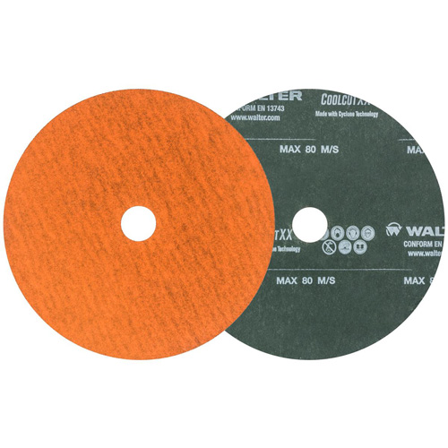 Coolcut XX Sanding Disc, Aluminum Oxide/Ceramic, 24, 5" Dia x 7/8" Arbor Cantin et fils