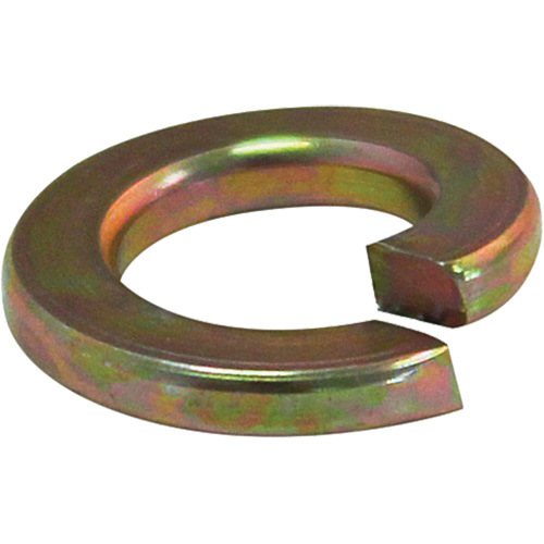 Split Lock Washer, 1", Yellow Zinc Cantin et fils