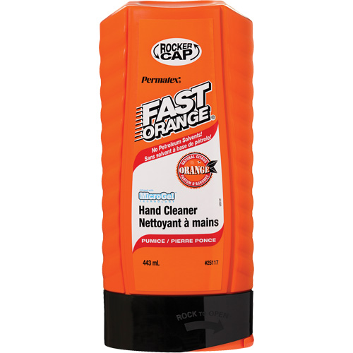 Hand Cleaner, Pumice, 443 ml, Bottle, Orange Cantin et fils