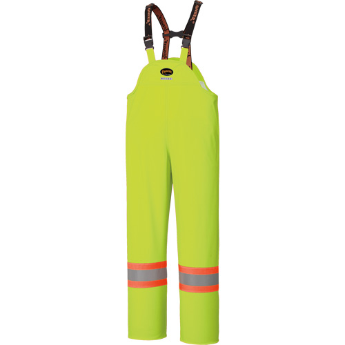5895 Salopette FR imperm&eacute;able haute visibilit&eacute;, 2T-Grand, Jaune lime haute visibilit&eacute; Cantin et fils