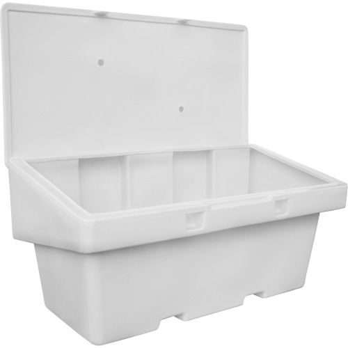 Salt Sand Container SOS, With Hasp, 72" x 36" x 36", 36 cu. Ft., Grey Cantin et fils