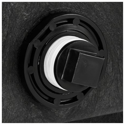 R&eacute;servoir de stockage, 69" p x 63,25" la x 25" h, Capacit&eacute; 2500 lb, Noir Cantin et fils