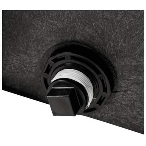 R&eacute;servoir de stockage, 39" p x 58" la x 25" h, Capacit&eacute; 1200 lb, Noir Cantin et fils